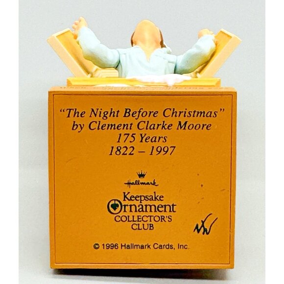 Hallmark Keepsake Twas the Night Before Christmas Collectors Club 1997 Lot of 4 - Picture 13 of 16